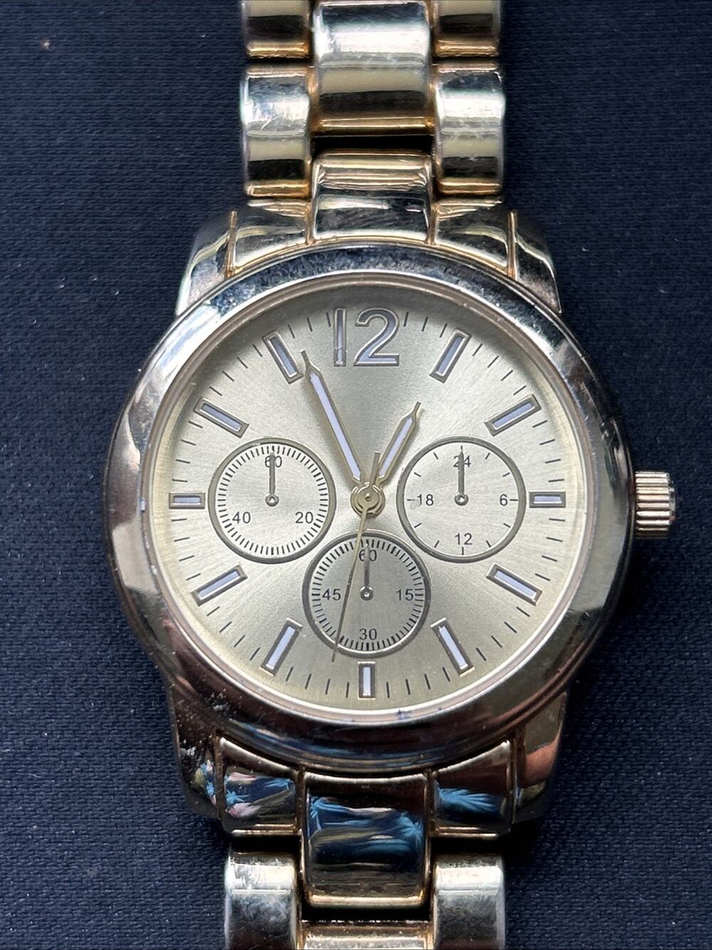 Merona Gold Tone Women’s Quartz Watch
